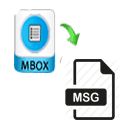 convert mbox to msg