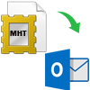migrate mht to outlook