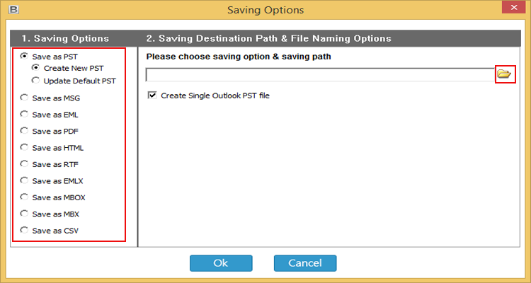 Import MBOX to Windows Outlook 2010 PST